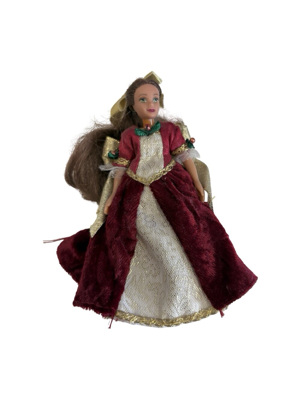 4 in Disney Beauty and the Beast Belle Enchanted Christmas Outfit